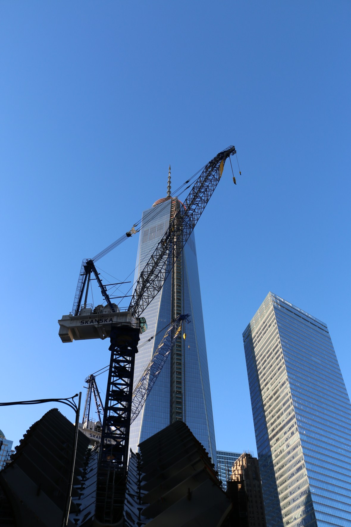 "Freedom Tower" in the distance