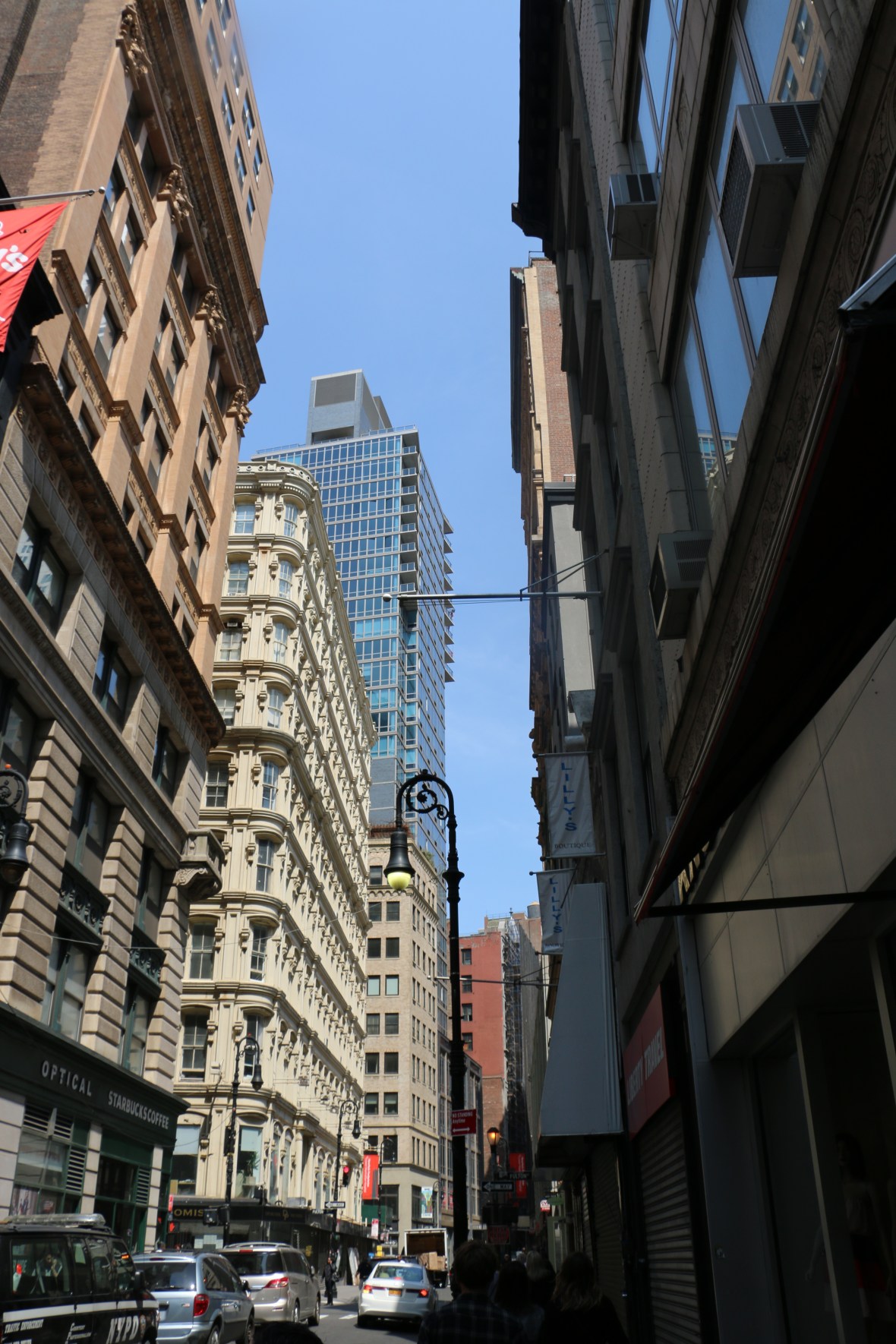 The beginning of our walk