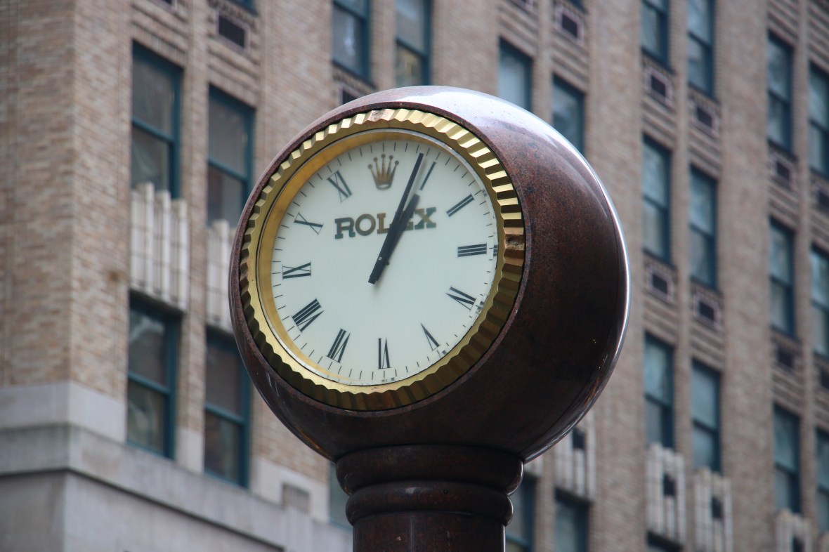 Rolex Clock