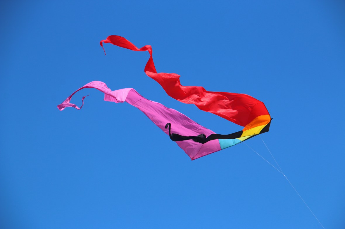 The Kite Soars Above