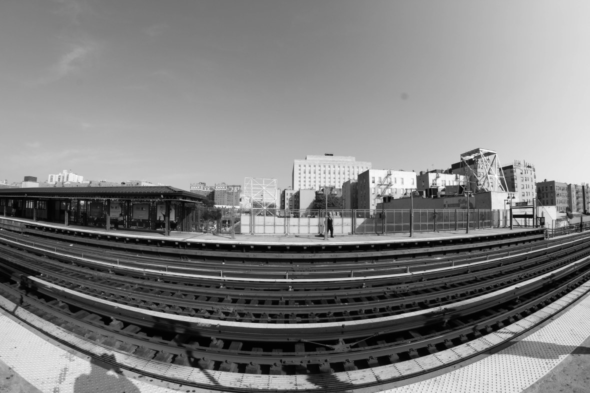 Train Tracks Black & White (4)