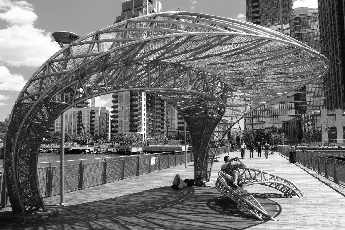 Black & White: A Living Legend On The Pier