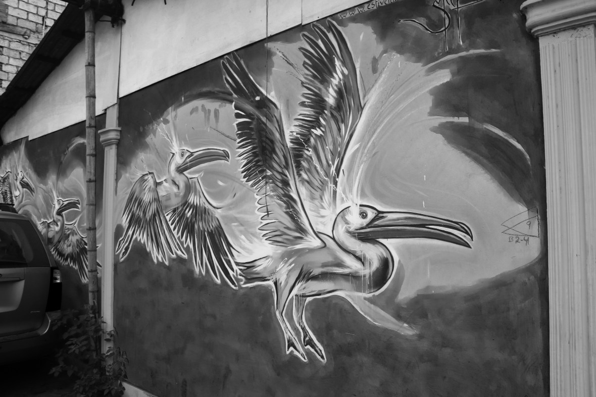 Black & White Mural 3