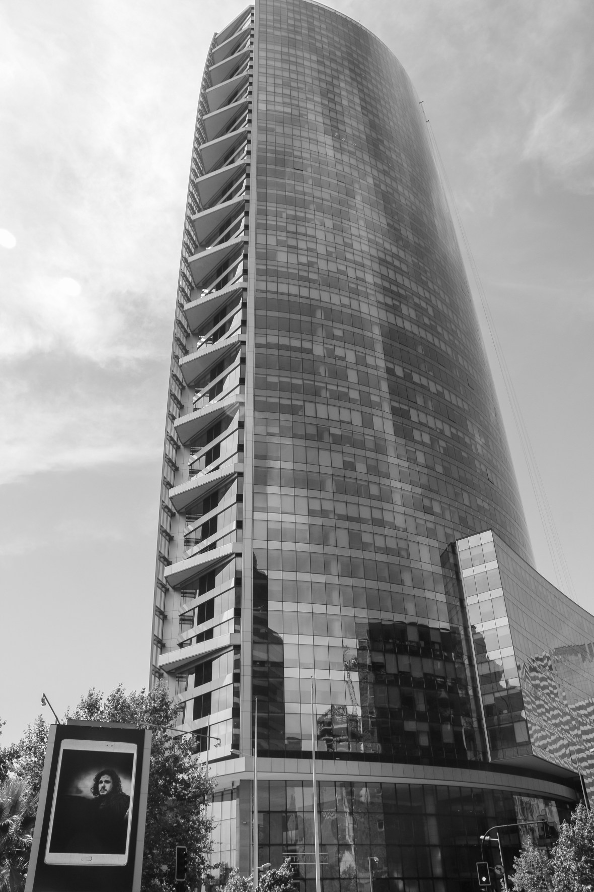 Landscape Portrait Series: Down Town Santiago, Chile