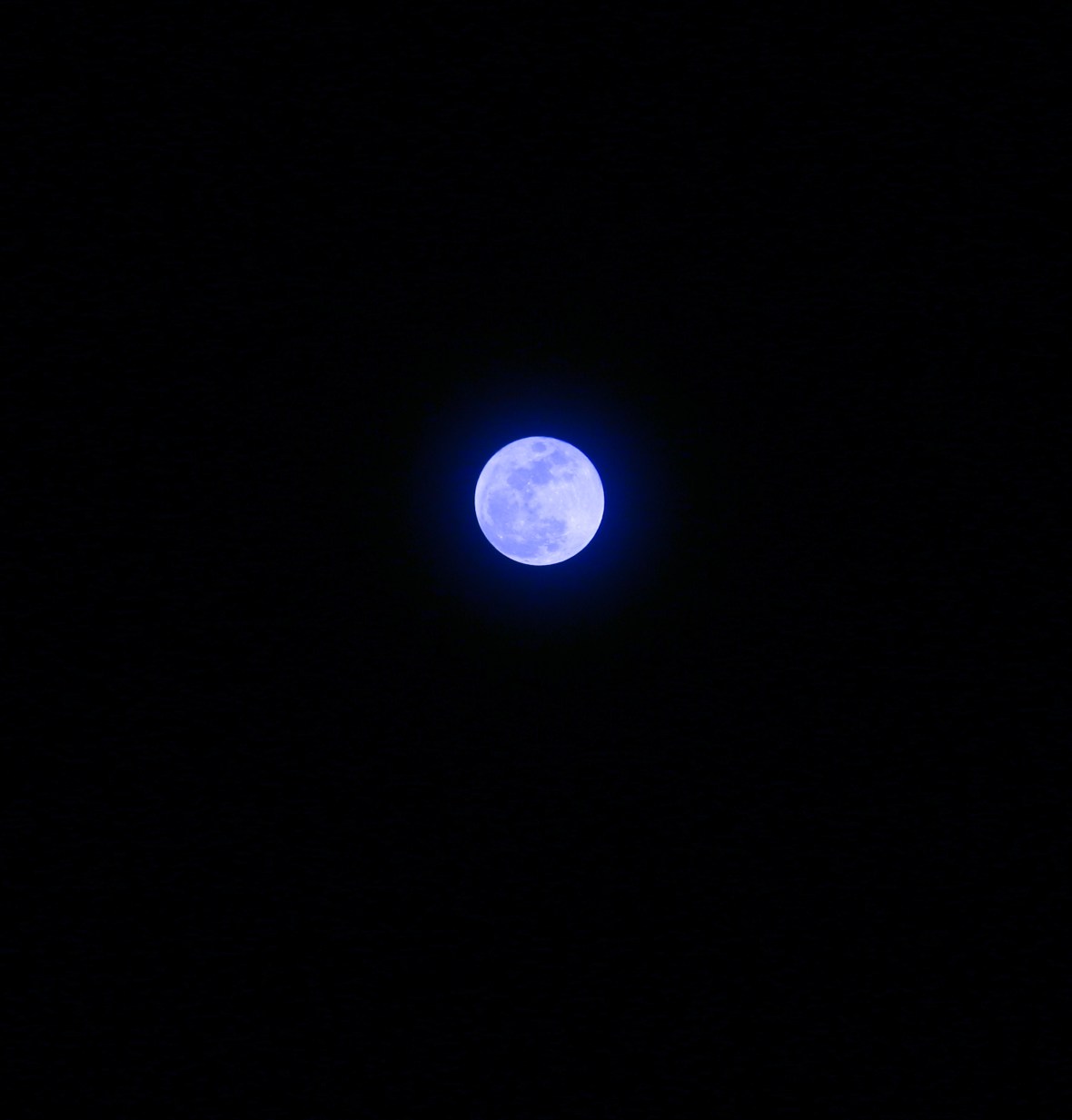 Portrait Series: Shooting The Moon: Blue Moon II