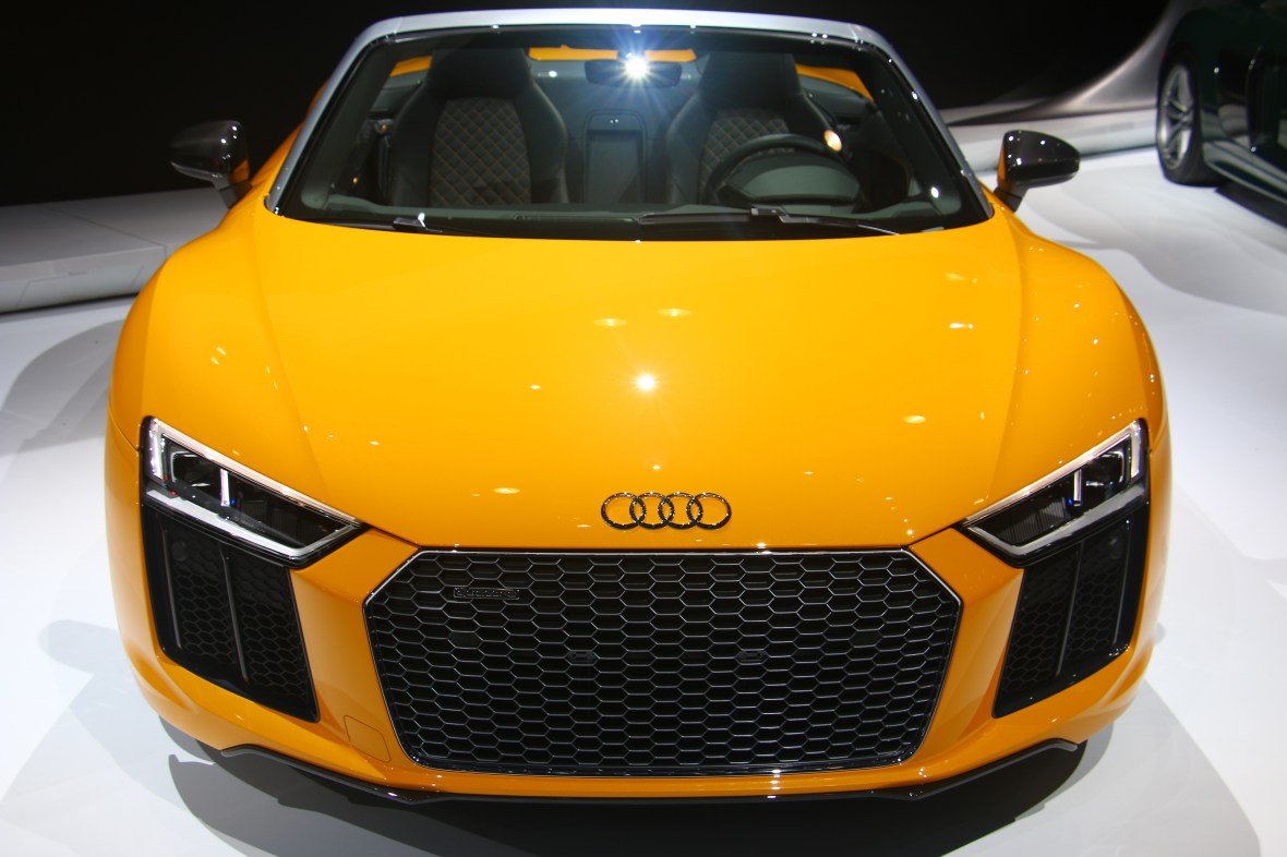 Yellow Audi