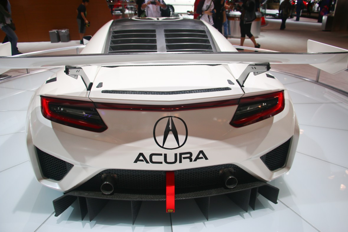 NSX GT3 Rear View