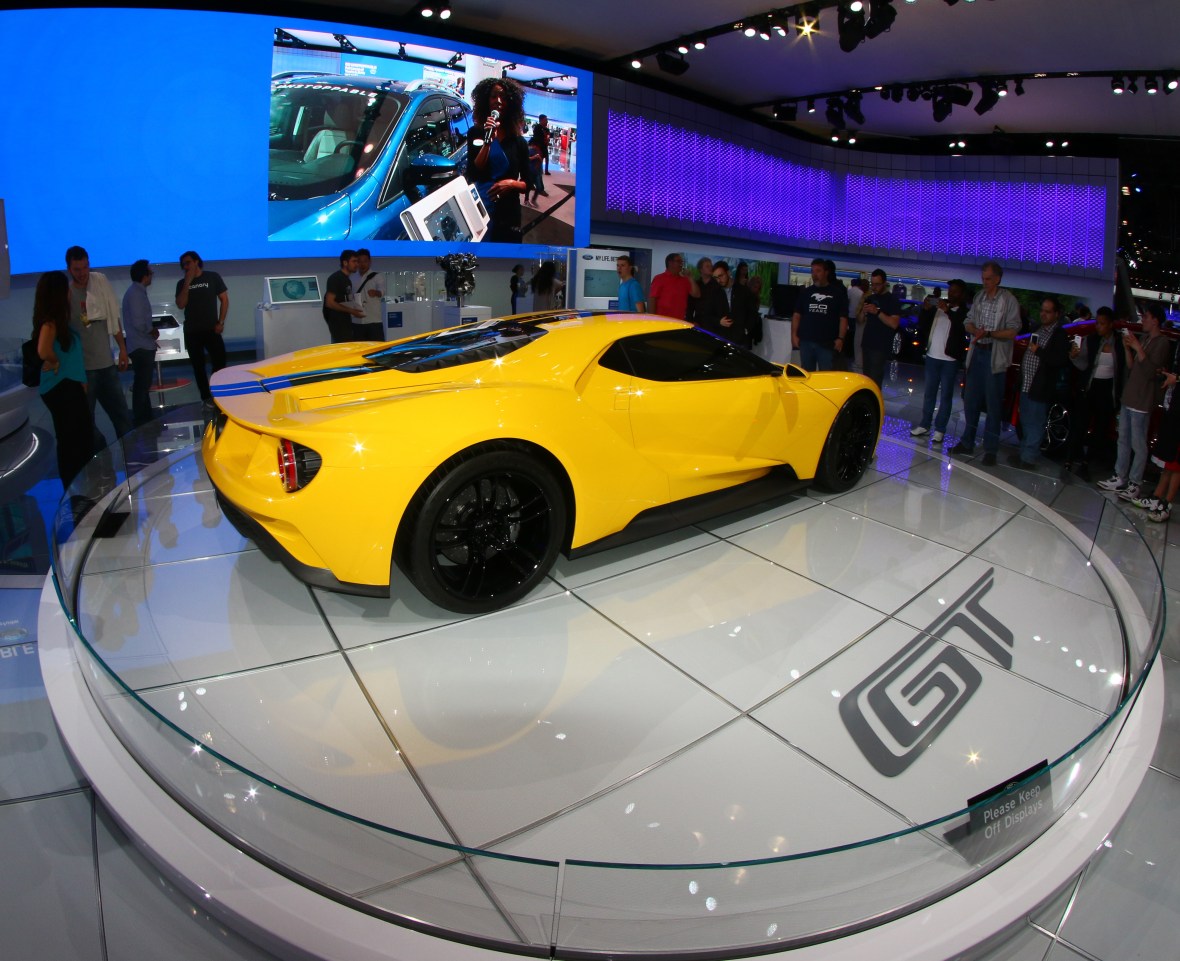 Ford GT Wide Angle Shot