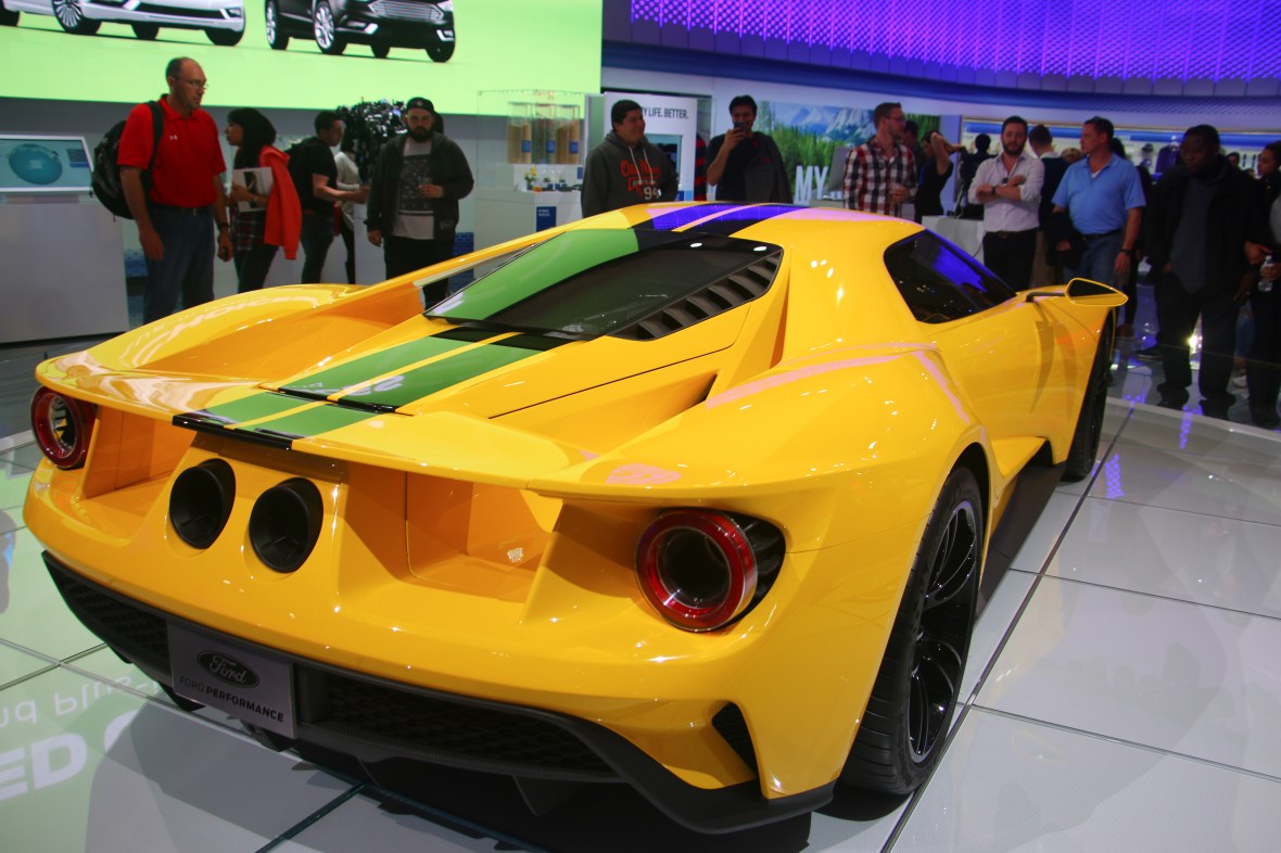 Ford Gt Rear Right Side