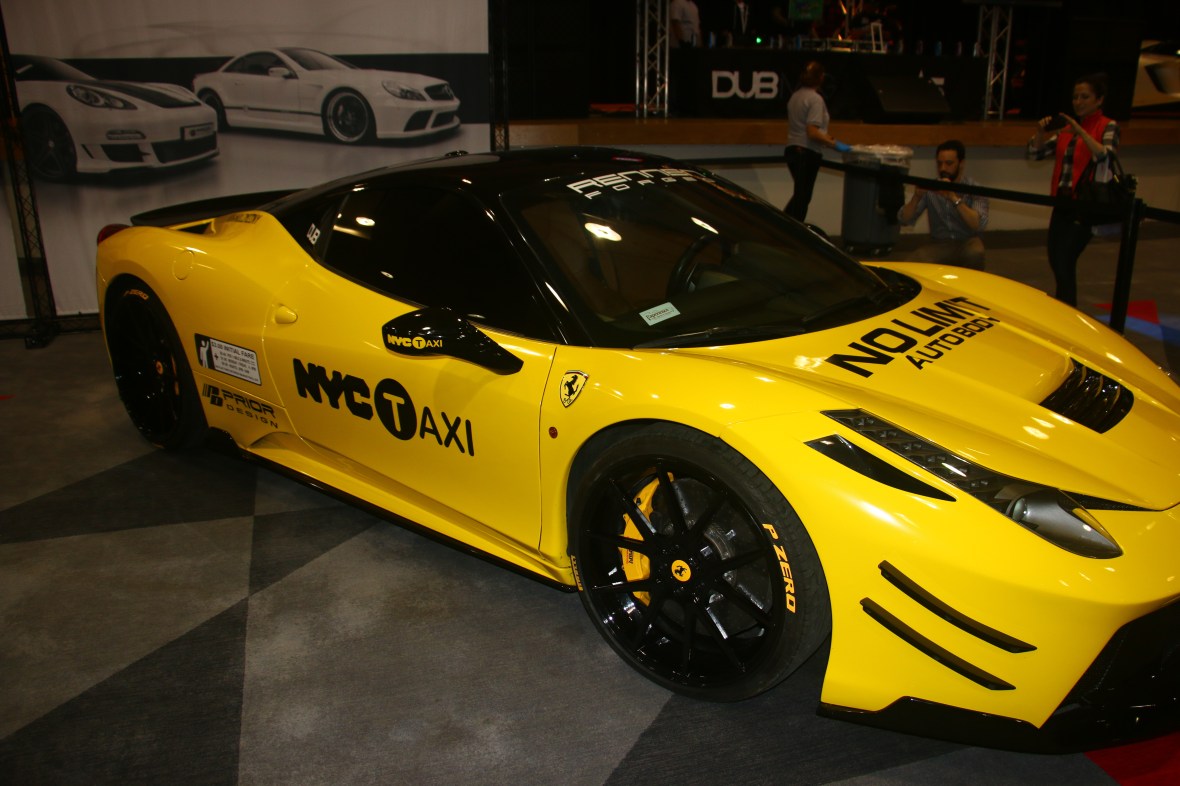 NYC Taxi Edition Exotic Car 2
