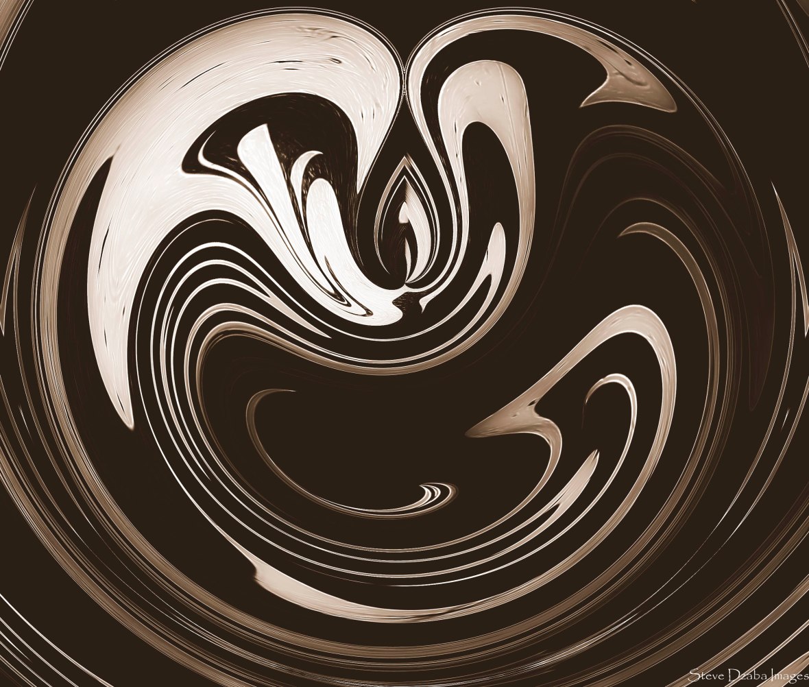 Abstract Portrait Series The Sphere Esoteric Butterfly Gold N Black West (2)