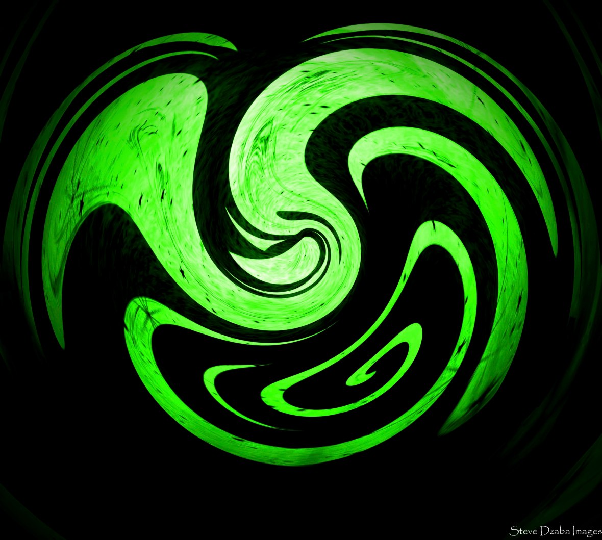 Abstract Portrait Series The Phoenix Flame Omni Green Chalk Limited Edition!!!!